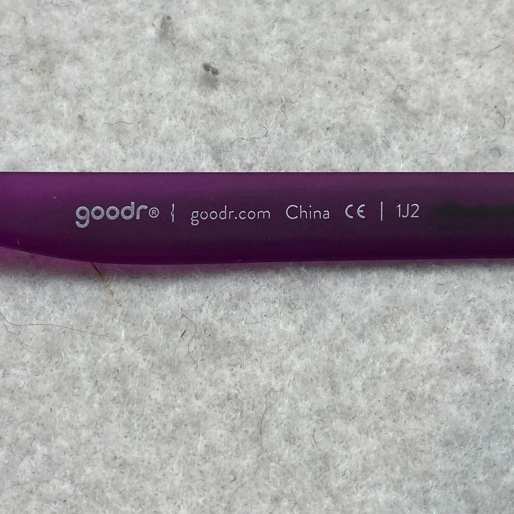 Goodr Sunglasses Unisex OS Purple Gardening With a Kraken Mirrored Lens OGs